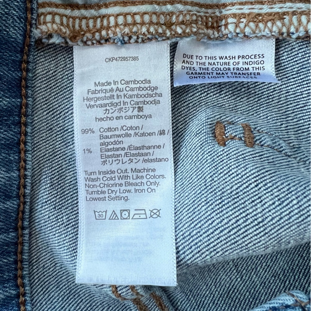 Madewell Skinny High Rise Stretch Flare Jeans Fairson Medium-Light Blue, size 29 - Picture 8 of 10